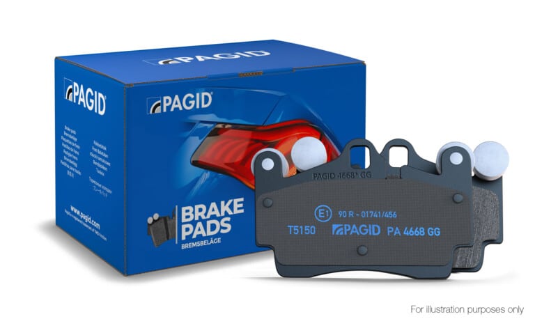 Pagid brake pads and packaging
